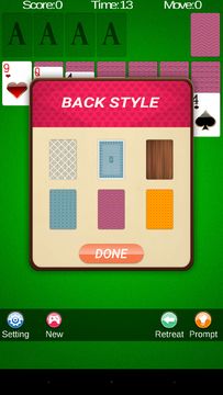 Solitaire ภาพหน้าจอเกม