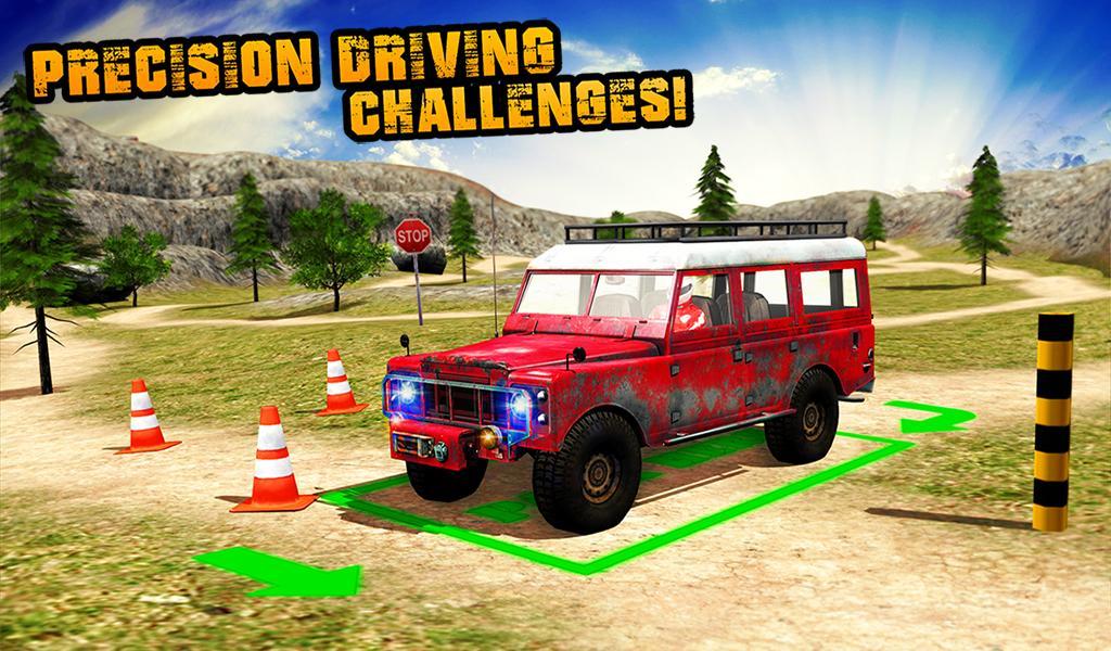Offroad Parking Challenge 3D Game Screenshot