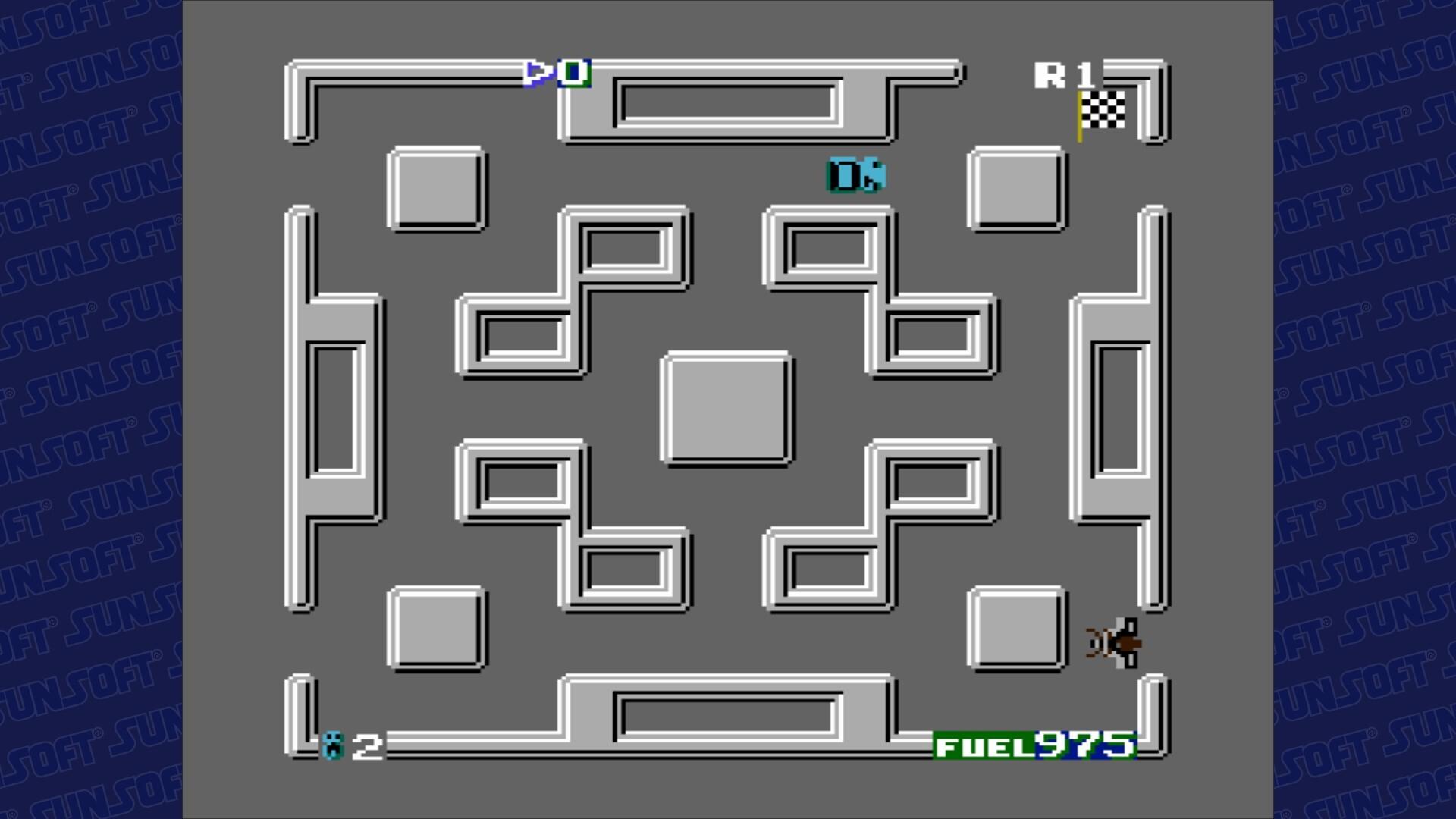 Скриншот игры ROUTE16TURBO