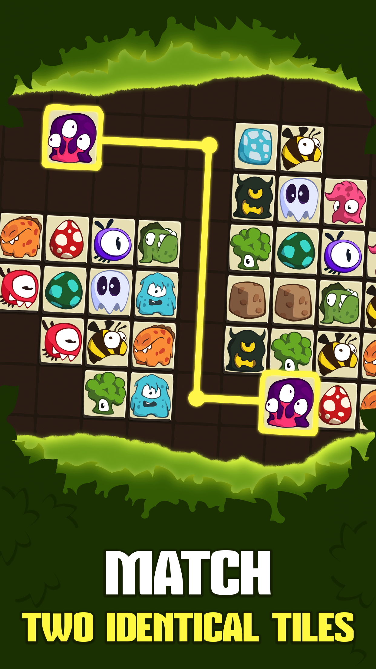 Screenshot 1 of Tiny Monsters Crush: Teka-teki blok Onet Mahjong 1.06