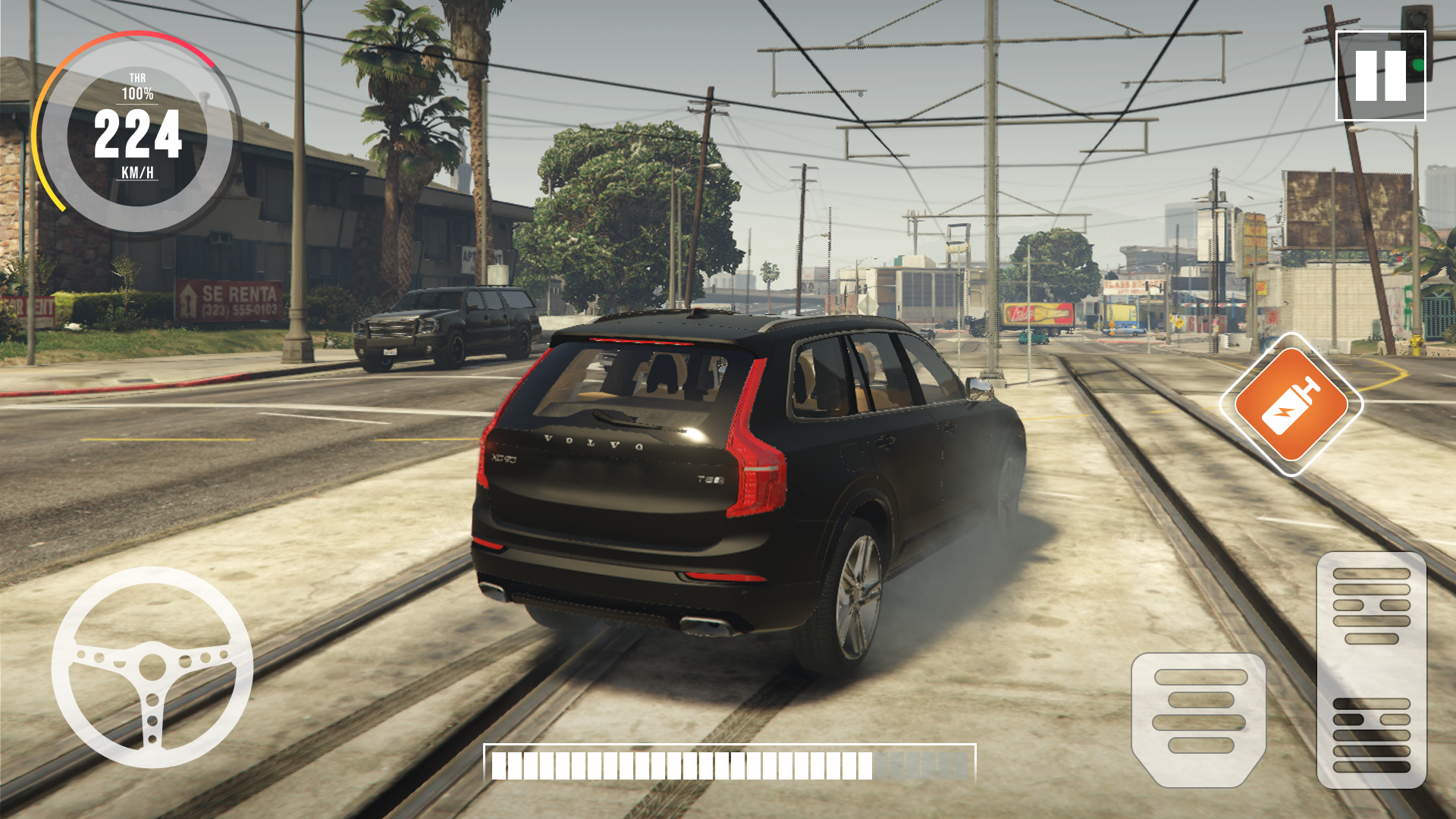 Captura de Tela do Jogo Drive Volvo XC90: Real Parking