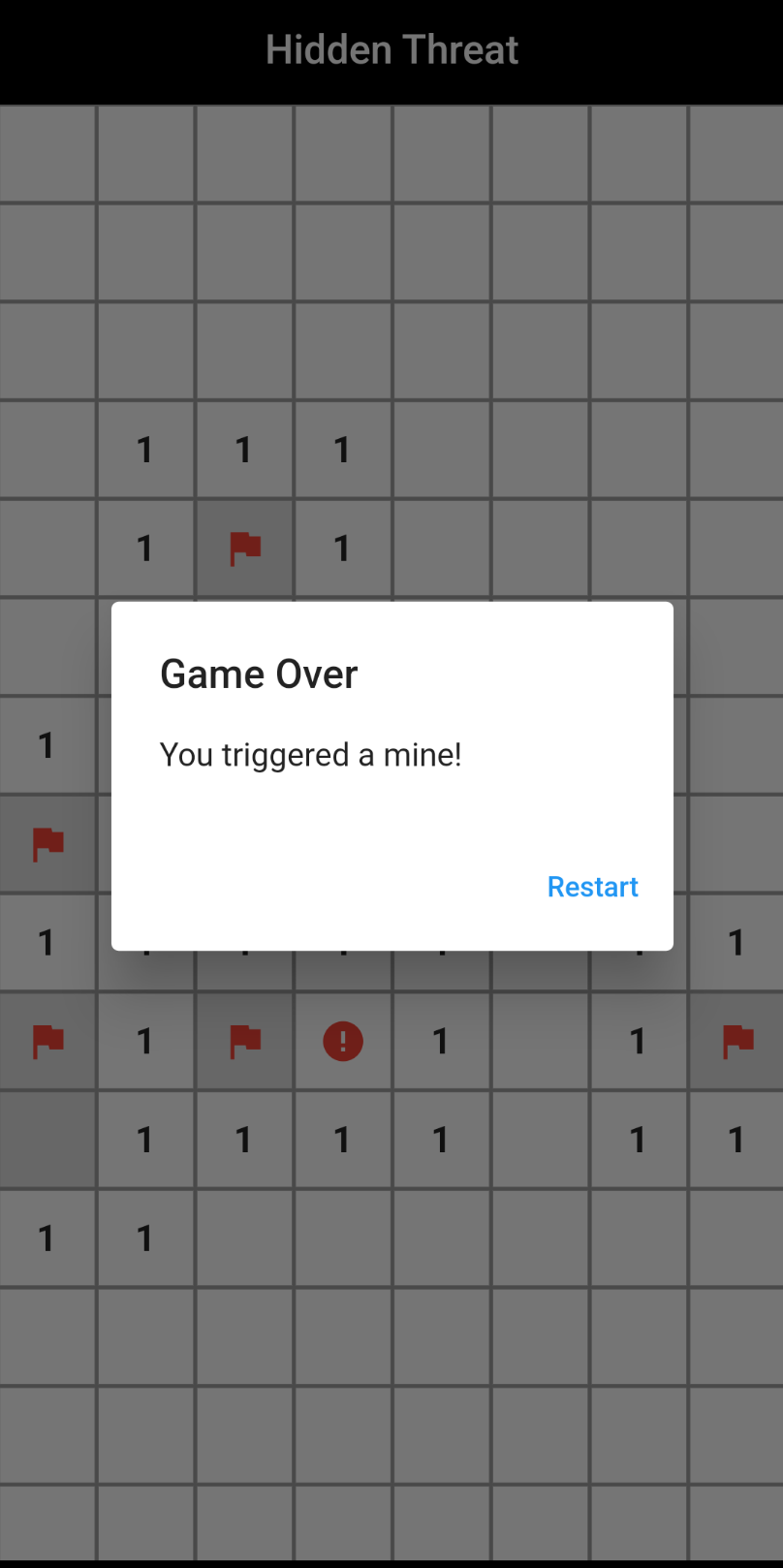 Hidden Threat Game Screenshot
