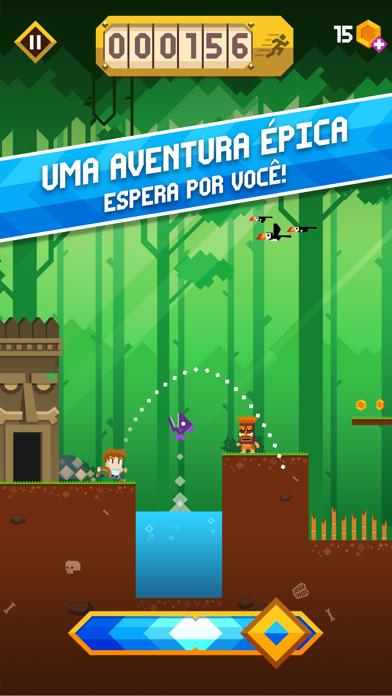 Captura de Tela do Jogo Runventure