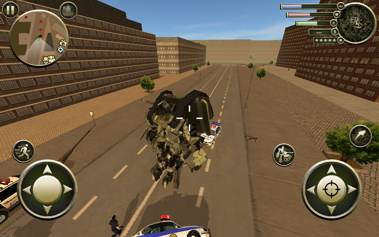 Tank Robot Game Screenshot