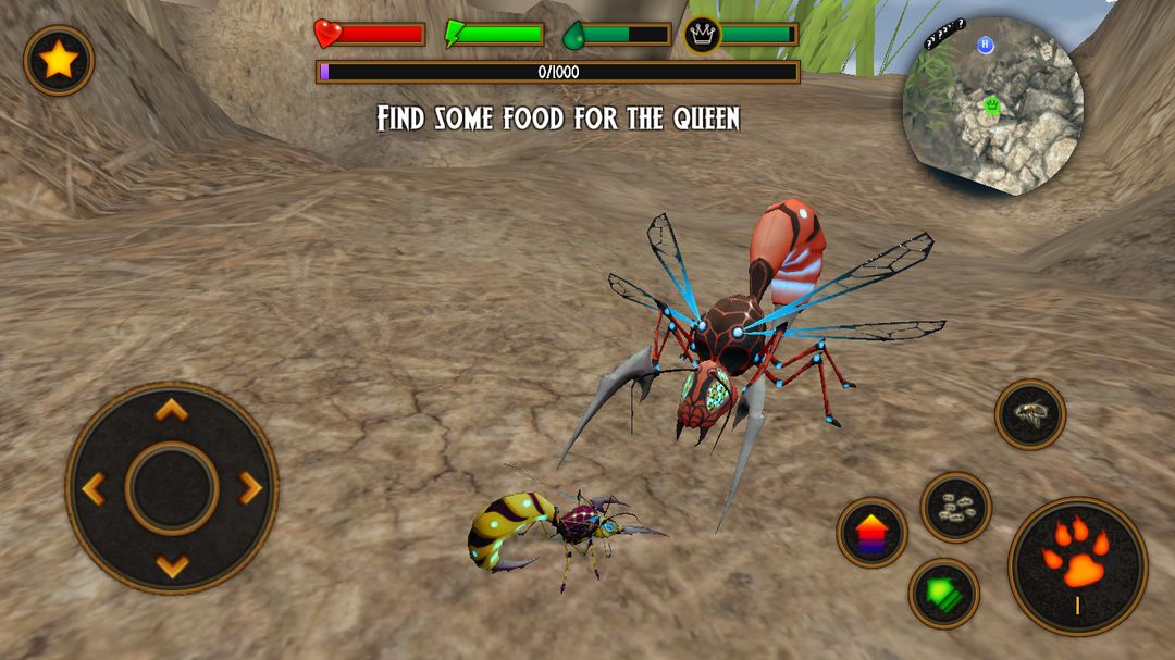 Screenshot of Wasp Simulator