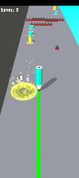 Runner : Pencil Race Game Screenshot