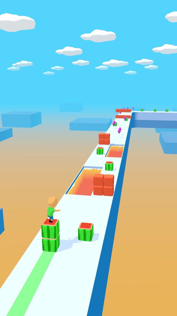 Screenshot of Cube Surfer!