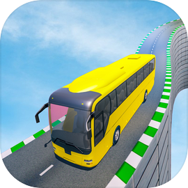 Mega Ramp Impossible Bus Stunt
