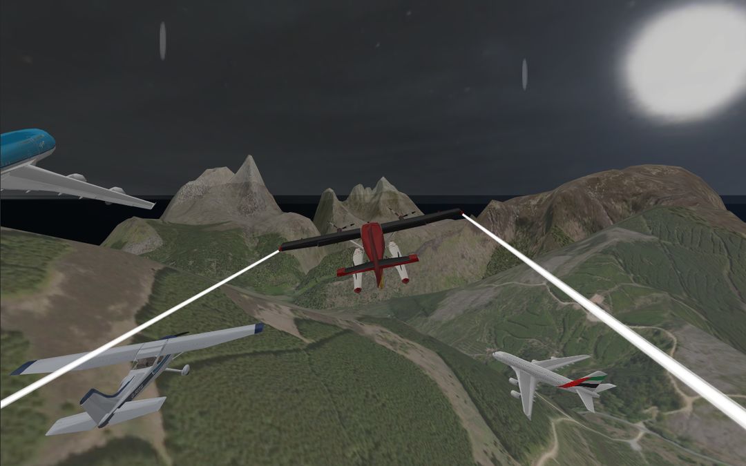 Airplane Emergency Landing ภาพหน้าจอเกม