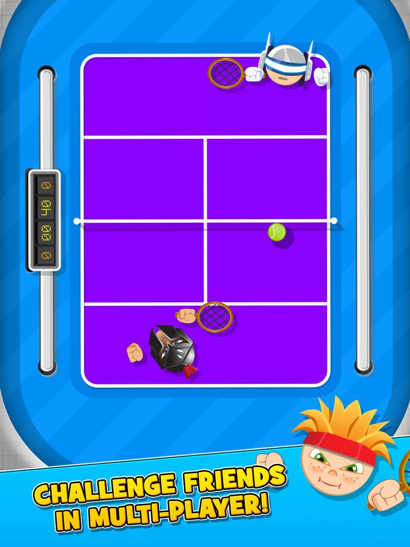 Bang Bang Tennis Game screenshot game