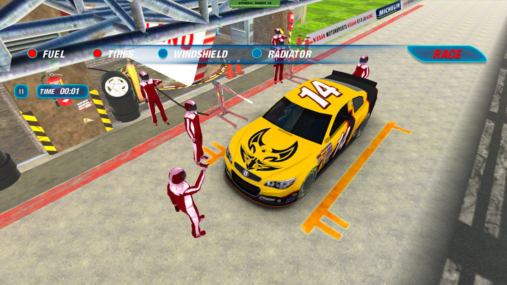 Pitstop Car Repair Mechanic Game Screenshot