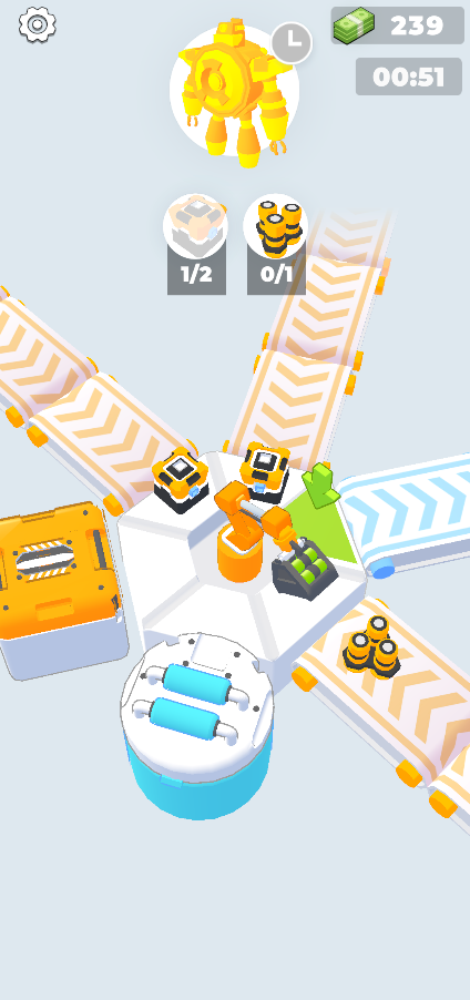Cuplikan Layar Game Factory Arm 3D