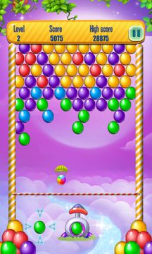 Captura de Tela do Jogo Bubble Shooter