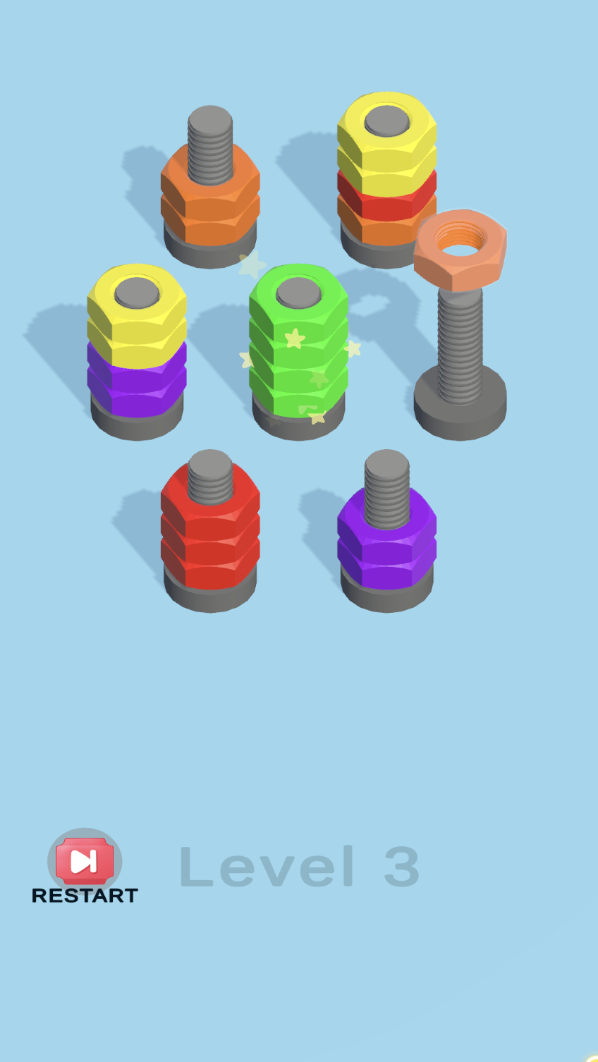 Nuts Paws Game Screenshot