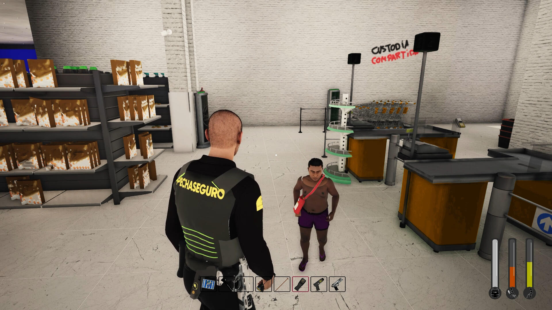 Supermarket Security Simulator遊戲截圖