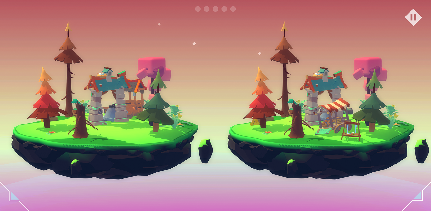 Screenshot of HIDDEN LANDS - Visual Puzzles