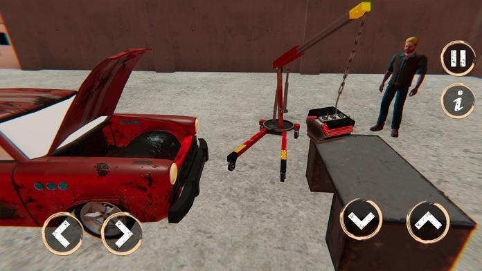 Auto Garage Simulator Game Game Screenshot