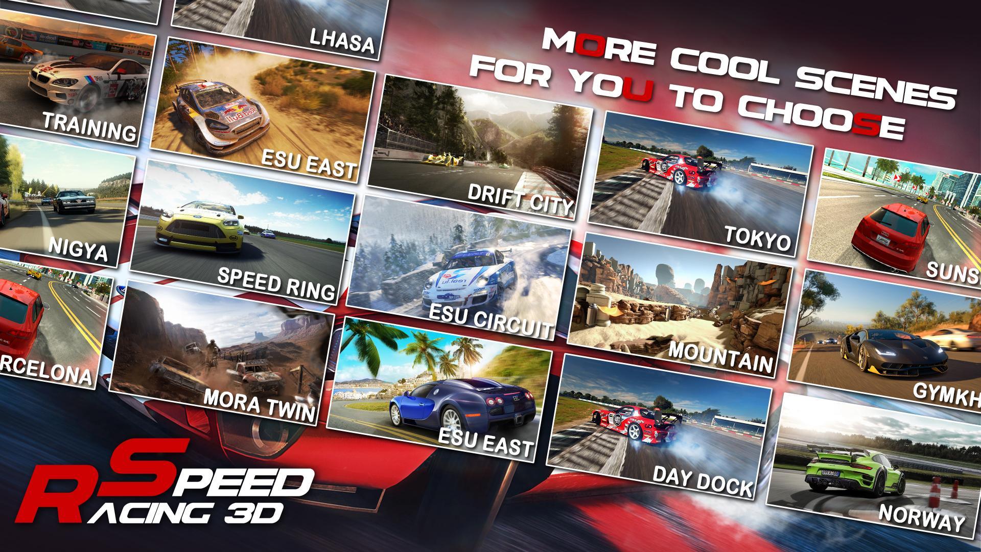 Screenshot 1 of Speed ​​Racing 3D 