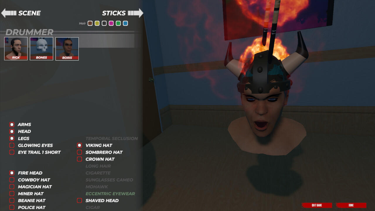 VR Drums Ultimate Streamer ภาพหน้าจอเกม