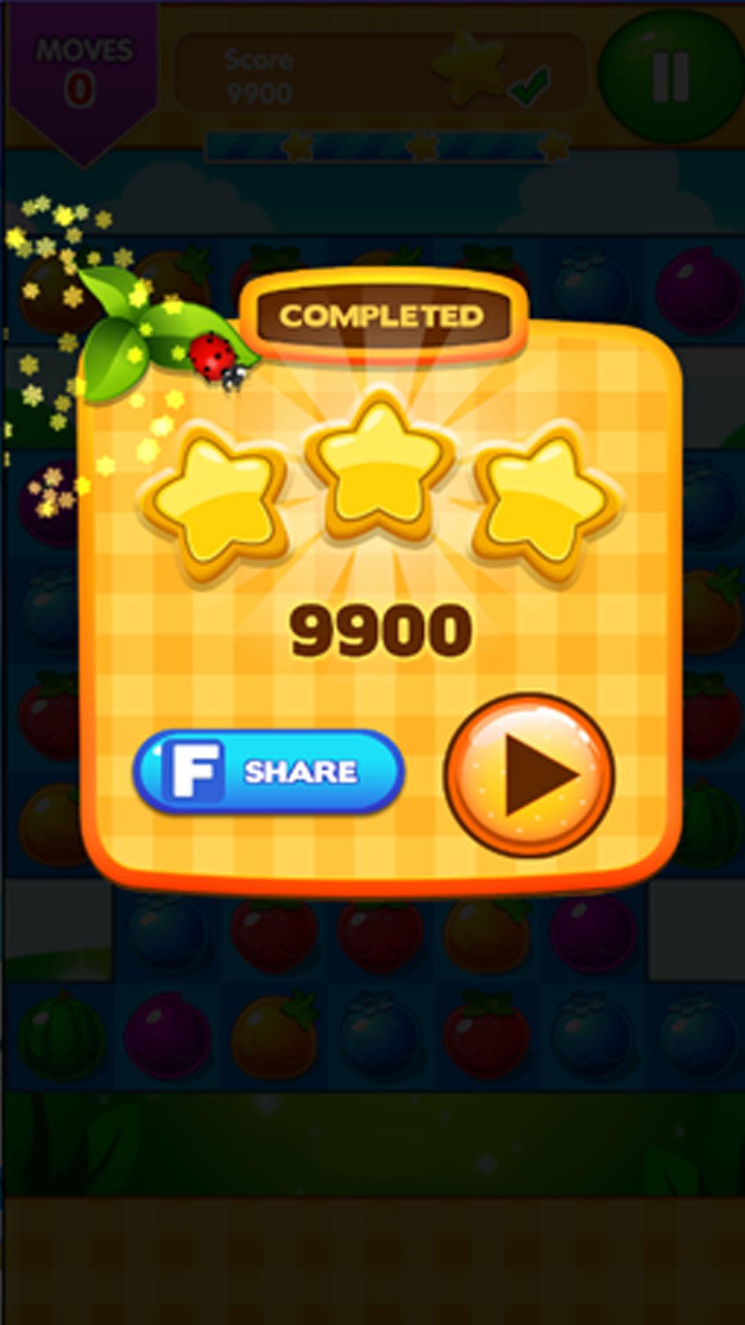 Fruits Burst ภาพหน้าจอเกม