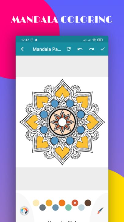 Jogo de colorir padrão de mandala versão móvel andróide iOS apk baixar  gratuitamente-TapTap