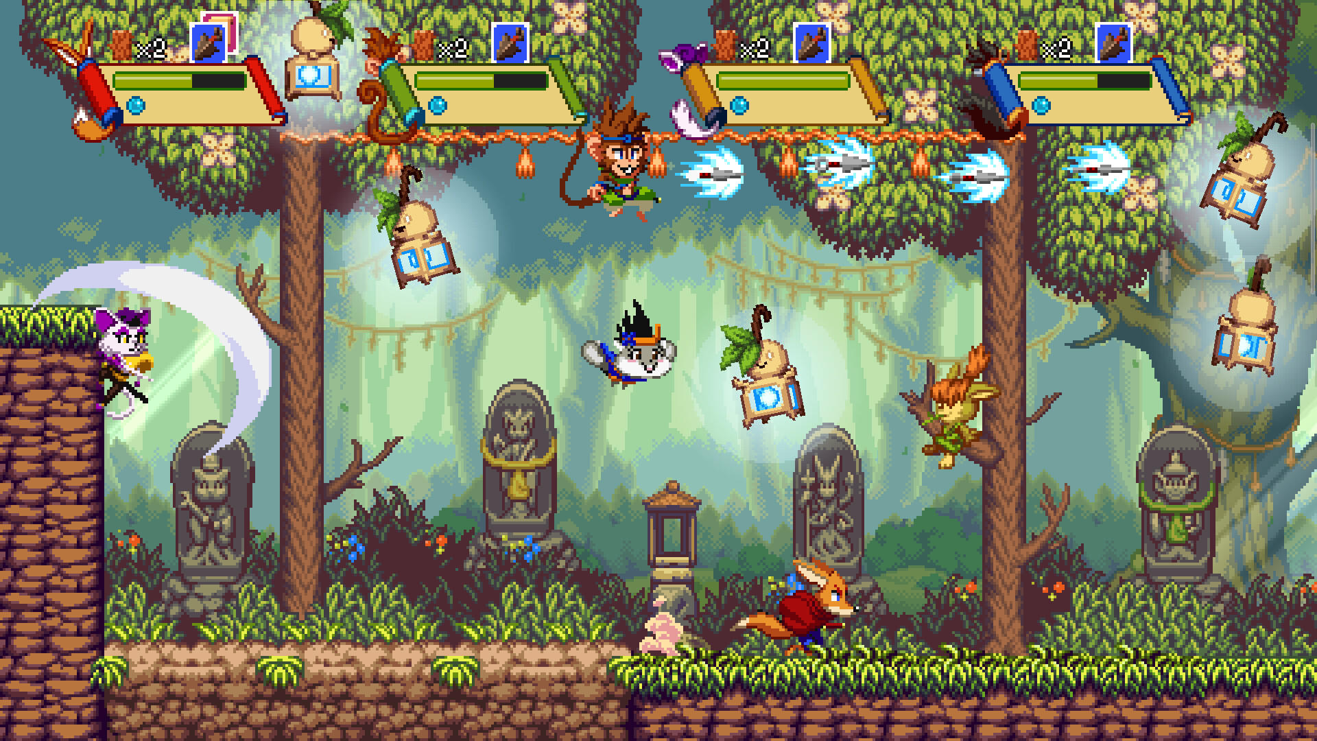 Kemono Heroes screenshot game