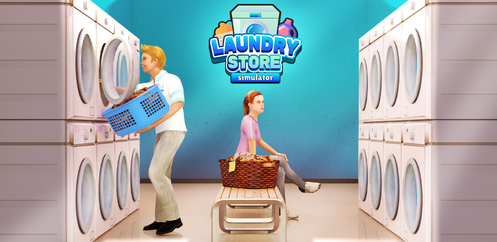 Banner of Laundry Store Simulator 