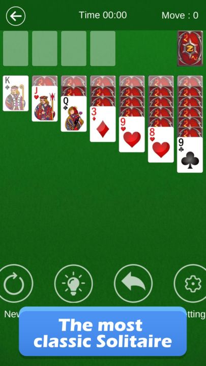 Screenshot 1 of Classic Solitaire Free - Klondike Poker Games Cube 2.7