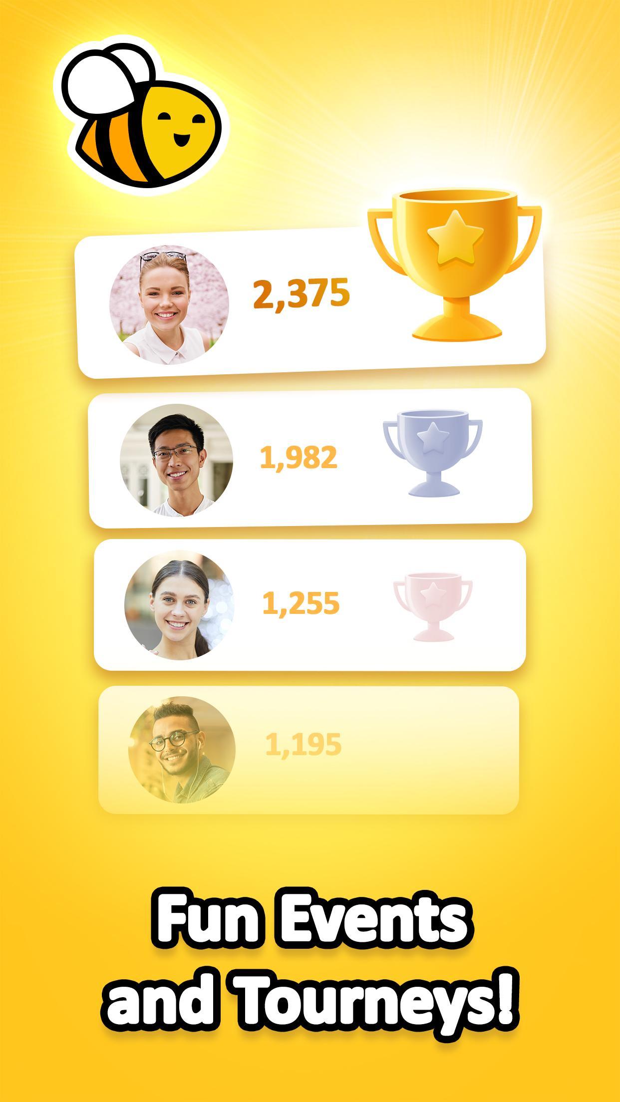 Captura de Tela do Jogo Spelling Bee - Crossword Puzzle Game