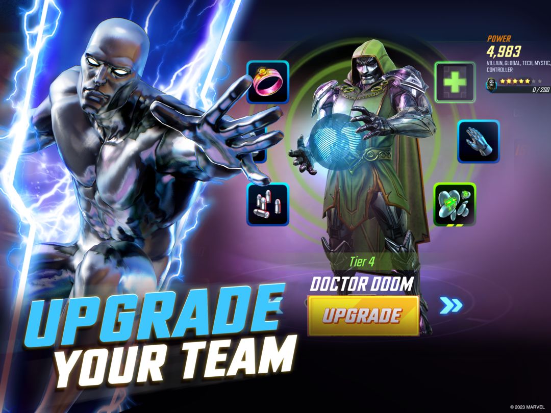 Screenshot of MARVEL Strike Force: Squad RPG