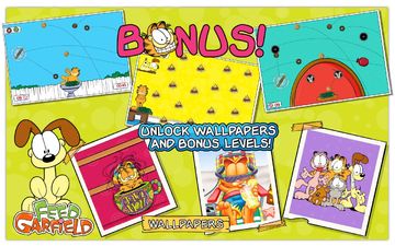 Скриншот игры 饥饿的加菲猫