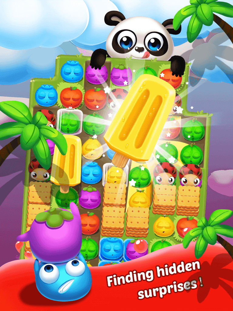Fruit Splash 2 : Jelly Mania Game Screenshot