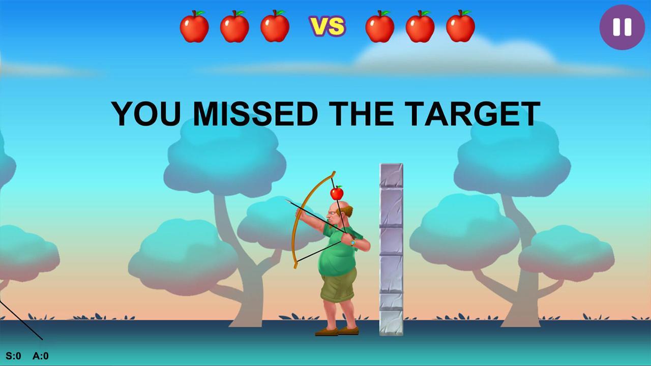 Shoot The Apple 2 Game Screenshot