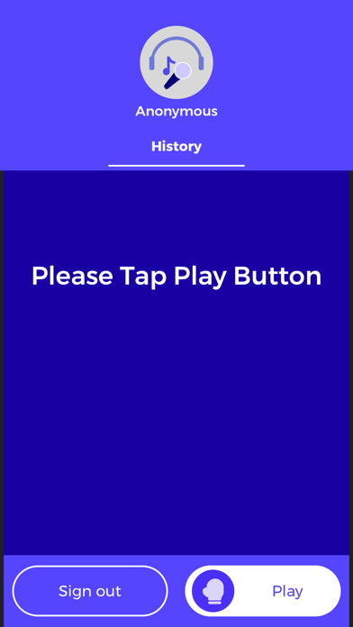 King of Song Quiz Game Screenshot