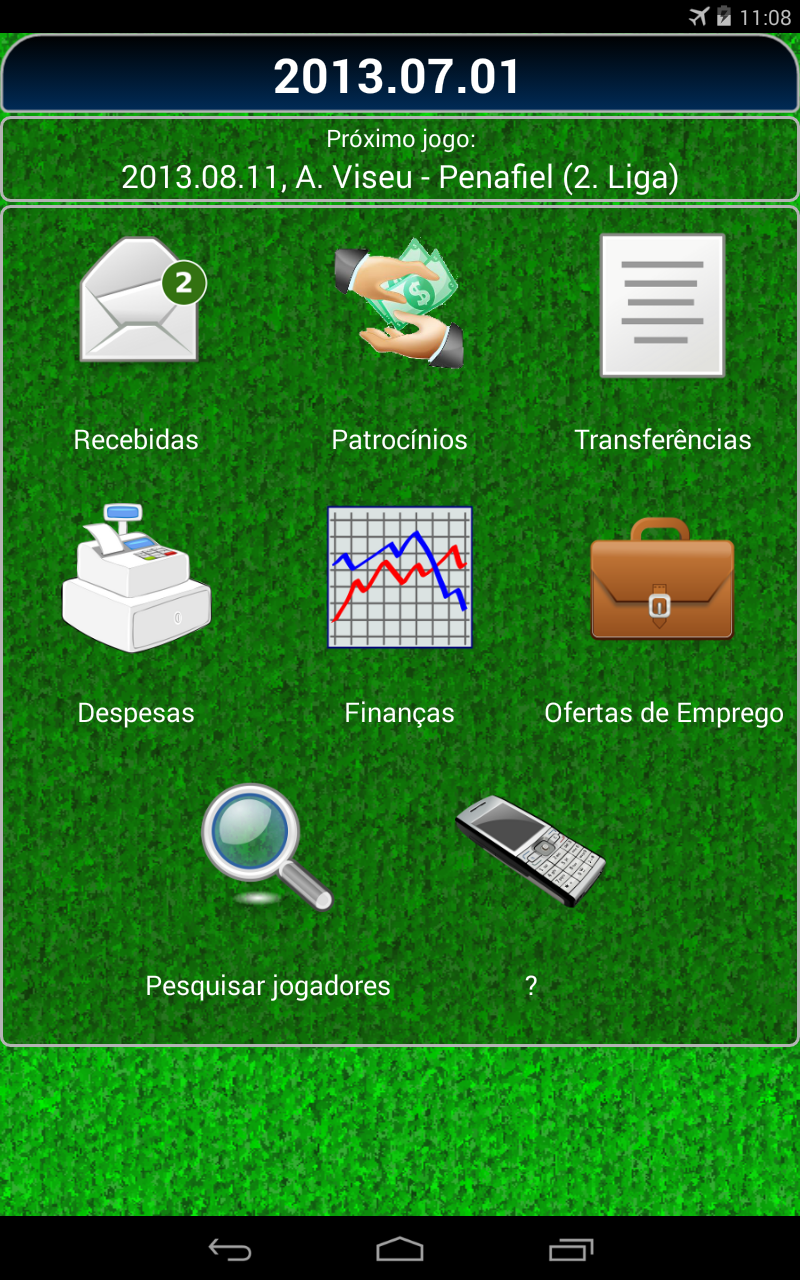 Captura de Tela do Jogo True Football 2