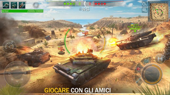 Screenshot 1 of Tank Force：Giochi carri armati 6.1.6