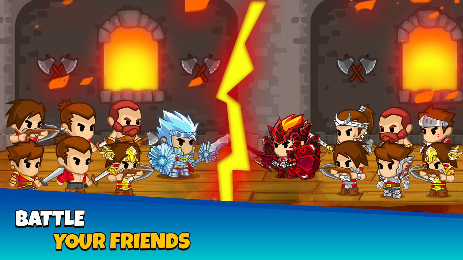 Pocket Army: Royale Knight Crusher Game Screenshot