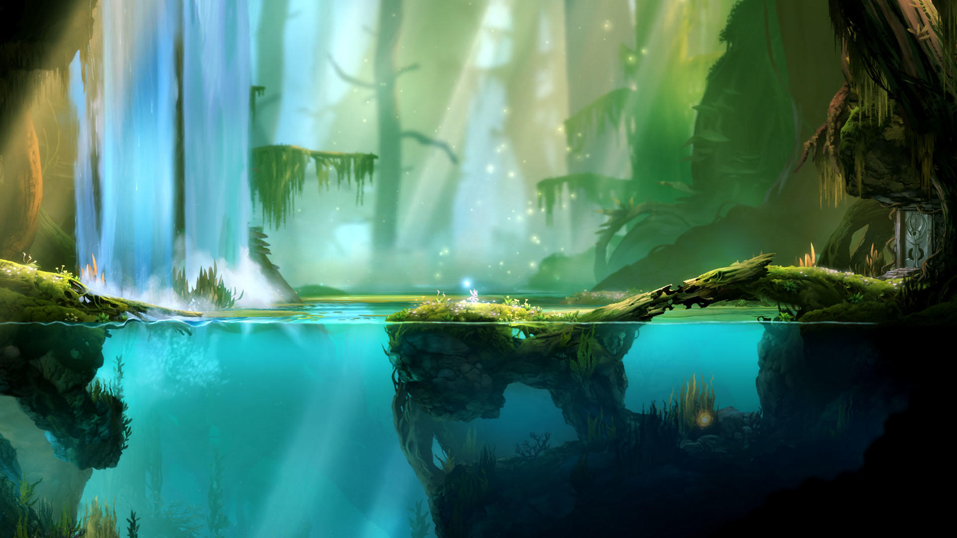 Captura de Tela do Jogo Ori and the Blind Forest