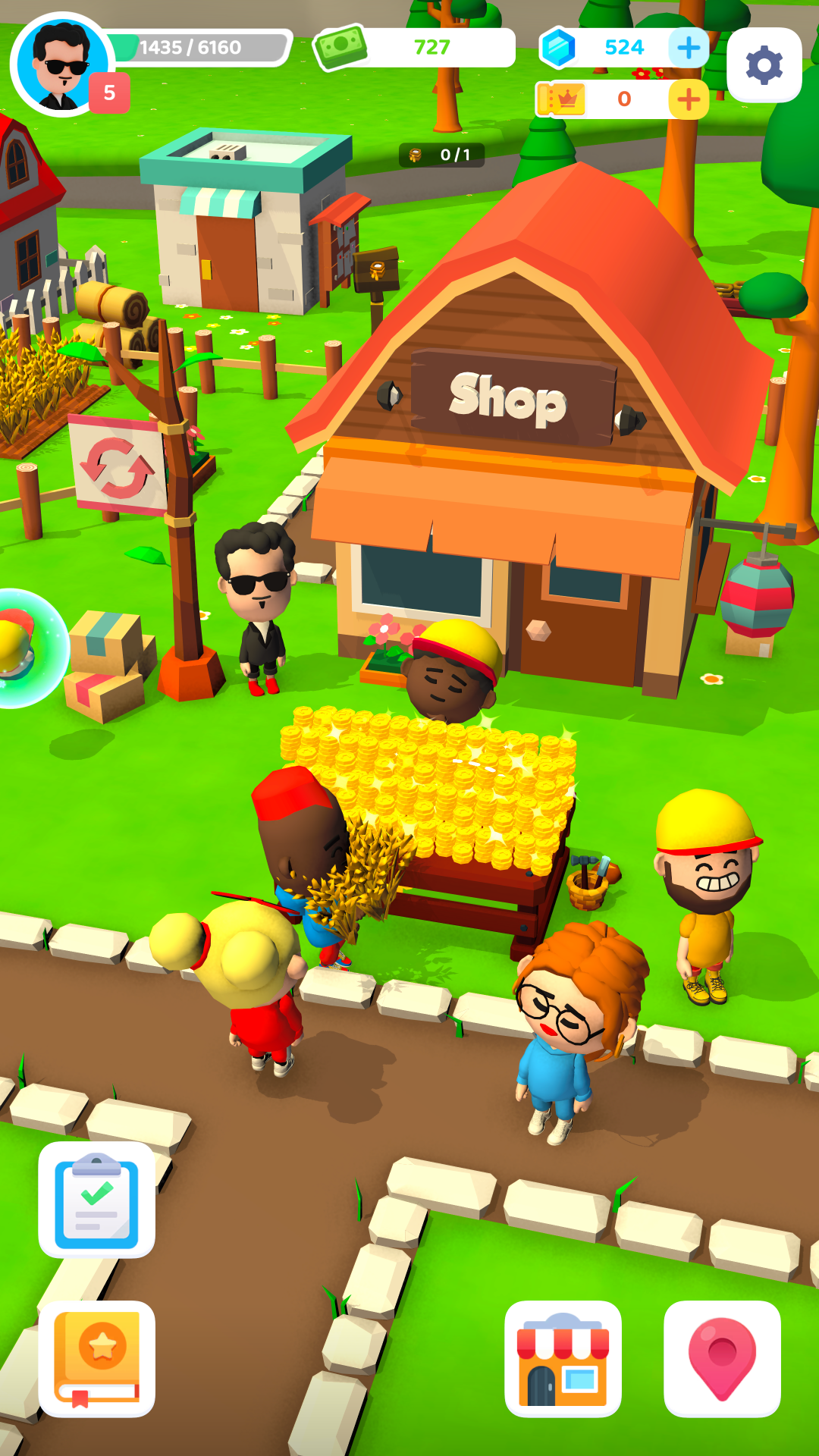 Mini Market Adventure - Tycoon Game Screenshot