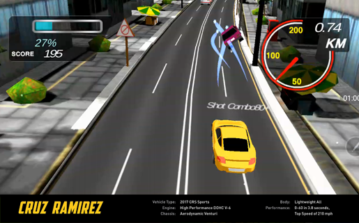 Screenshot 1 of လိဂ်- Car Lightning Queen 4 1.6