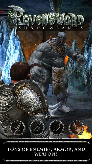 Ravensword: Shadowlands Game Screenshot