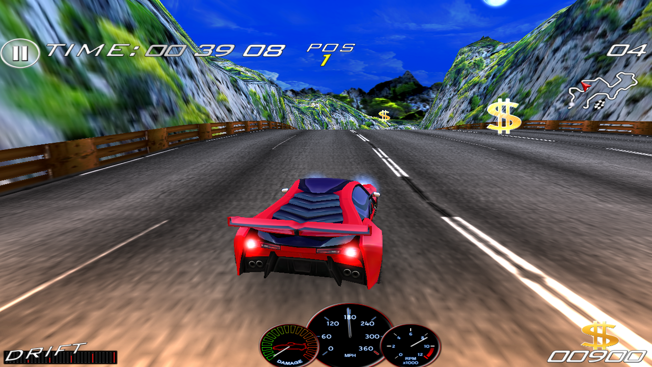 Screenshot 1 of कार रेसिंग 1.5