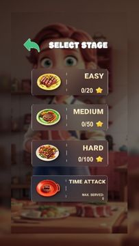 Foods & Cooks App Game Screenshot