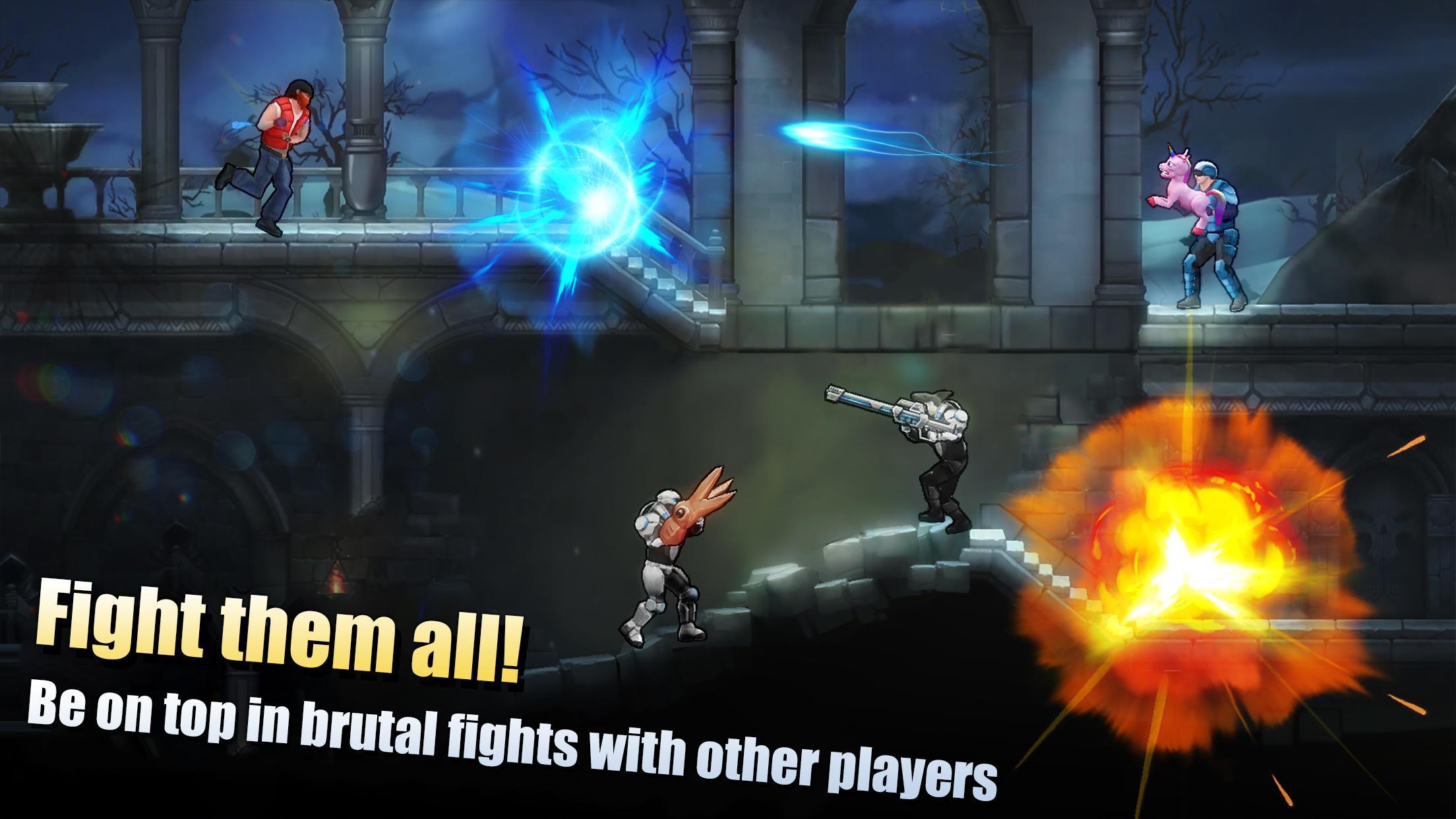 Flat Army: 2D Shooter Game Screenshot