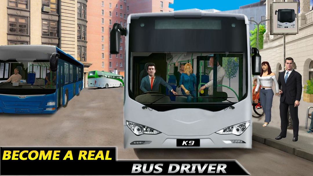 Bus Driving Simulator : Free Bus Games 3D ภาพหน้าจอเกม