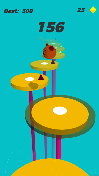 Disc Hopper Game Screenshot