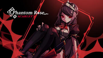 Banner of Phantom Rose Scarlet 