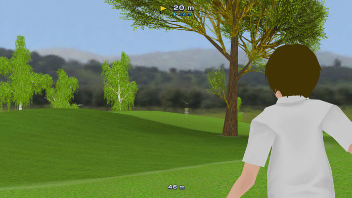 Screenshot of Disc Golf Game