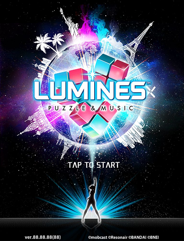 LUMINES パズル&ミュージック screenshot game