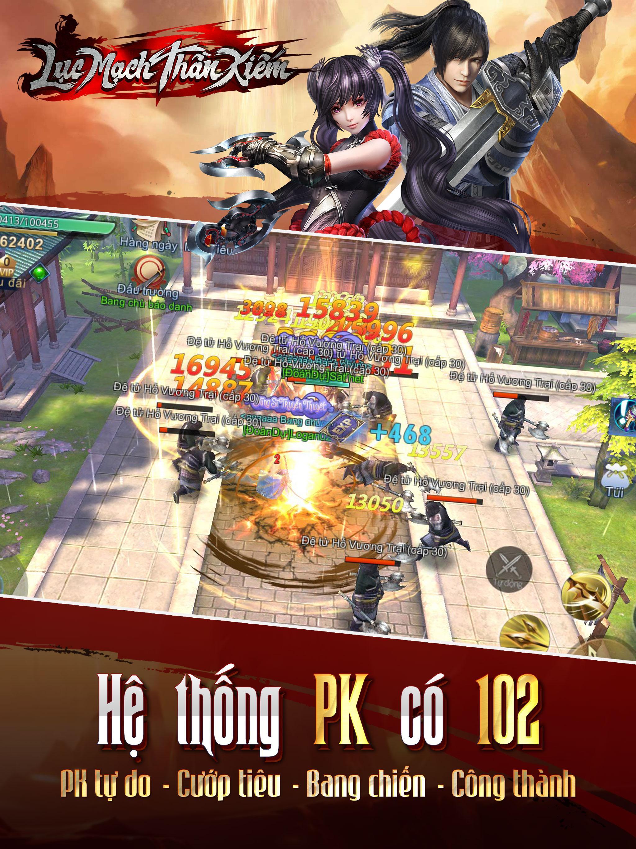 Screenshot of Lục Mạch Thần Kiếm 3D